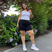 Uptown Girl Shorts - Black