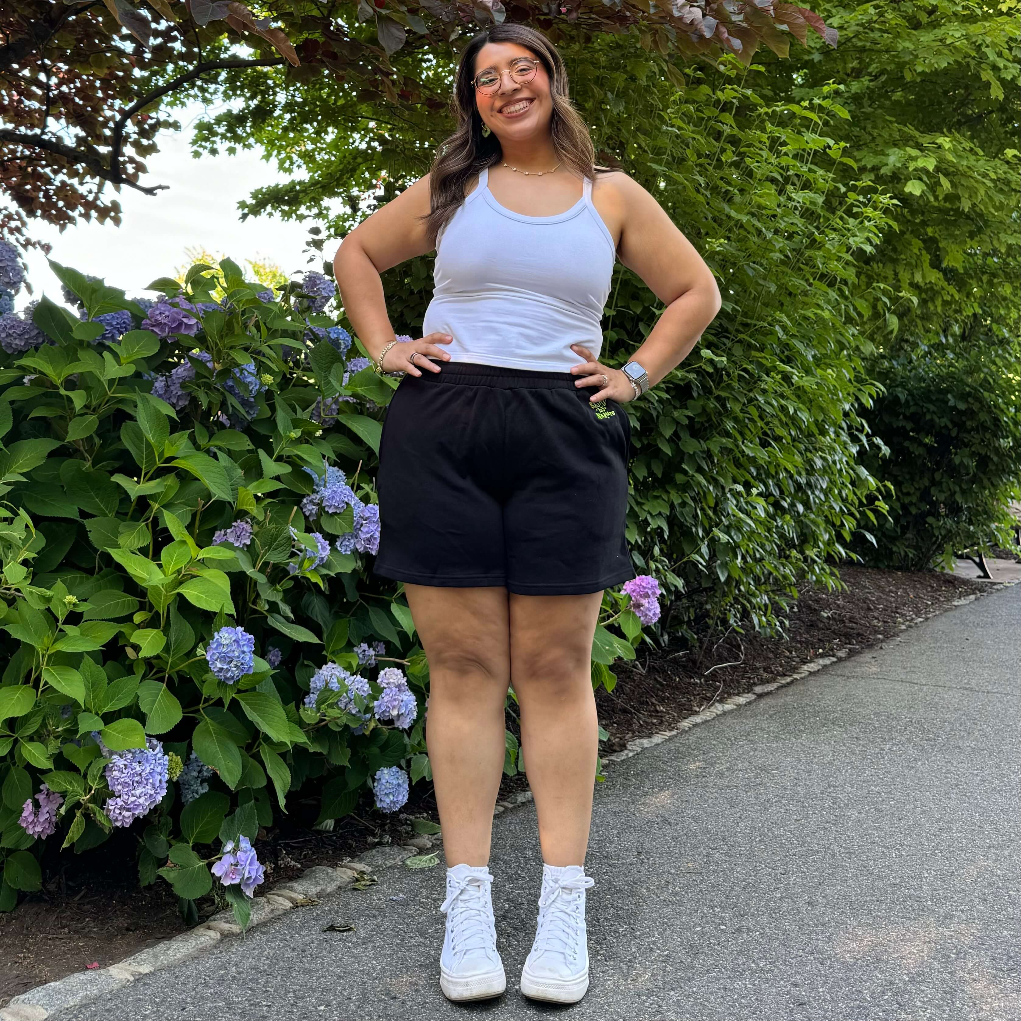 Uptown Girl Shorts - Black