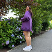 Zip-Up Hoodie - Purple Yam