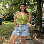 Strap Tank Top - Matcha