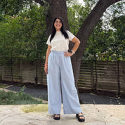 28" Inseam Picnic Pants - Blue Gingham