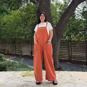 Linen Overalls - Canyon