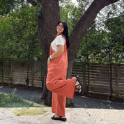 Linen Overalls - Canyon