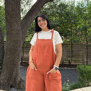 Linen Overalls - Canyon