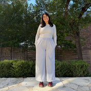 26" Inseam Picnic Sweatpants - Gray *Clearance Sale*
