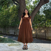 The Poem Dress - Acorn