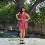 The Rosalie Dress - Firecracker