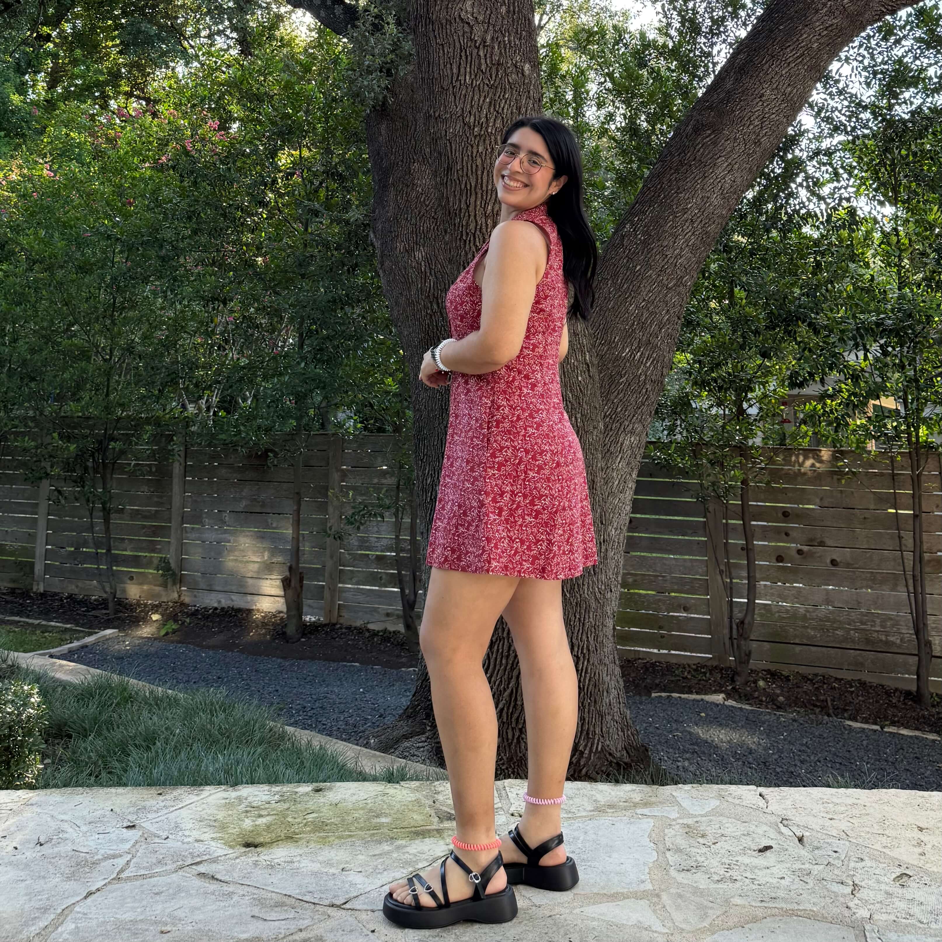 The Rosalie Dress - Firecracker