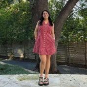 The Rosalie Dress - Firecracker