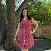 The Rosalie Dress - Firecracker