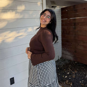 The Lizzie Top - Chocolate