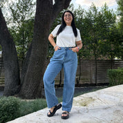 29" Inseam Straight Leg Jeans - Light Wash *Clearance Sale*