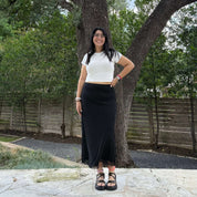 Flora Skirt - Black