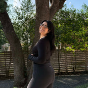 The Twirl Top - Black