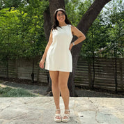 Malibu Mini Dress - Tofu