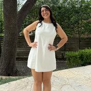 Malibu Mini Dress - Tofu