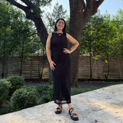 The Flora Dress - Black