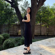 The Flora Dress - Black