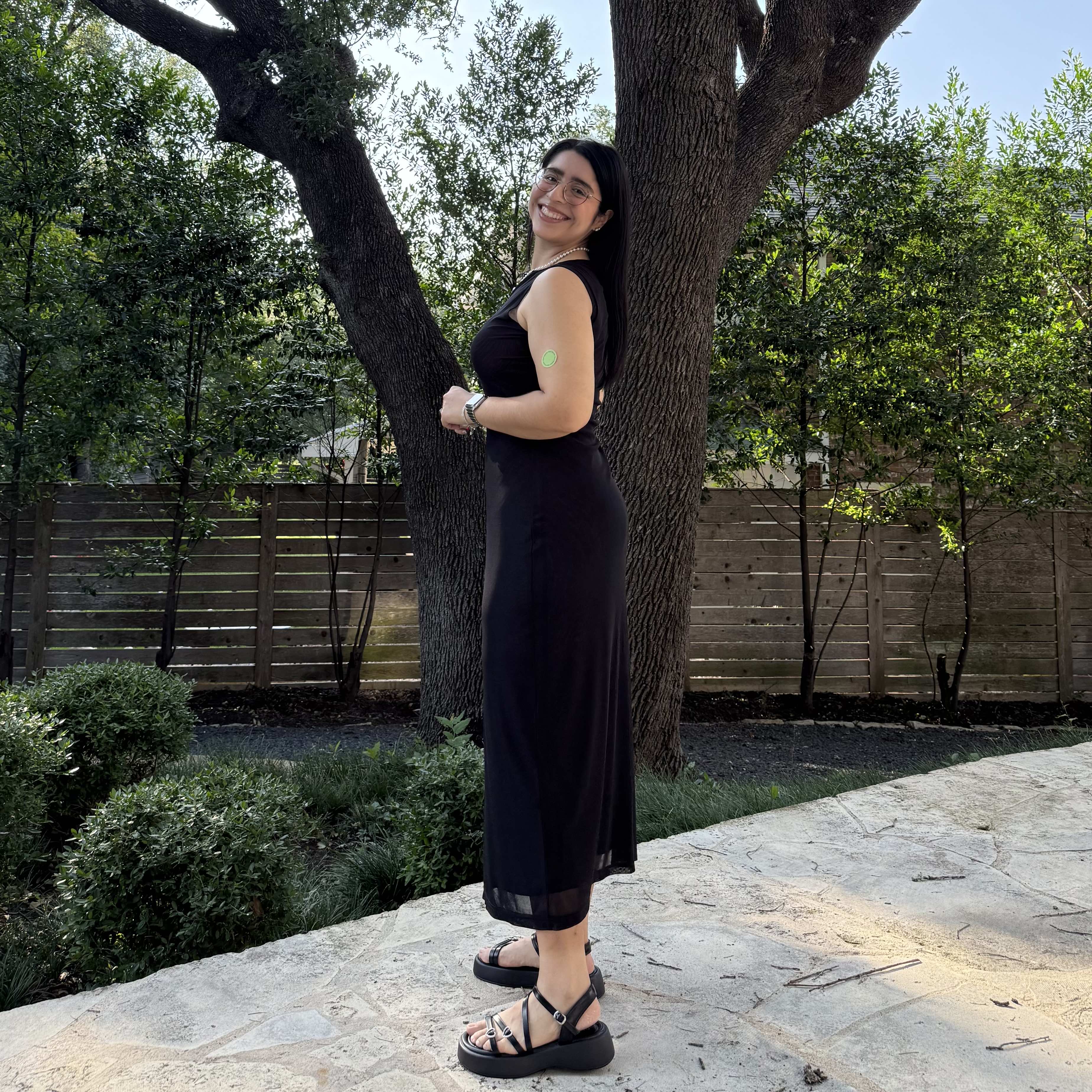 The Flora Dress - Black