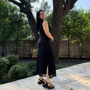 The Flora Dress - Black